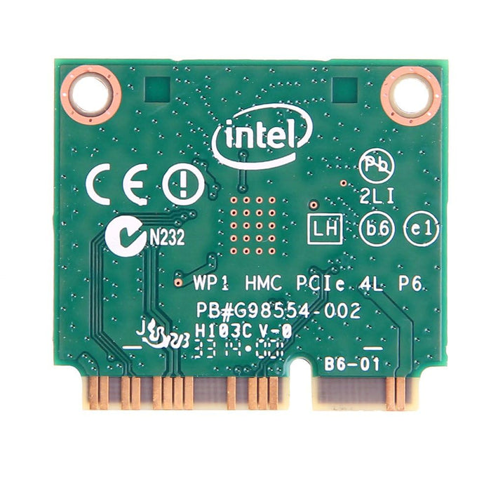 Intel 3160HMW , mPCIe Dual Band Wireless-AC 3160 802.11ac, Dual Band, 1x1 (433Mbps) , Wi-Fi + Bluetooth 4.0
