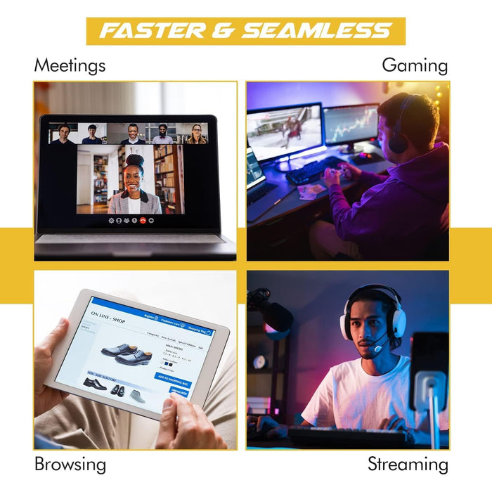 HighZer0 Electronics BE1750x Killer Series Upgraded BE200 WiFi 7 Card | Gaming WiFi Adapter | M.2 PCIe WiFi Card 5.8 Gbps 320MHz 4K QAM | Supports Bluetooth 5.4 & Intel PC with Windows 10/11