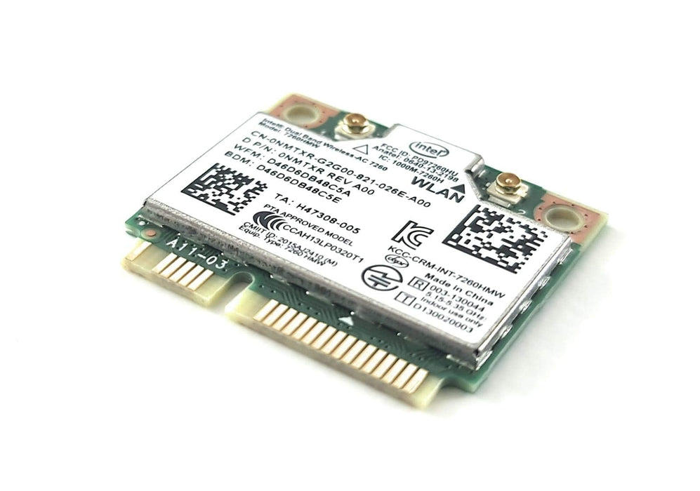 Intel 7260.HMW Dual Band Wireless-AC 7260 Netzwerkadapter PCI Express Half Mini Card 802.11 b/a/g/n/ac