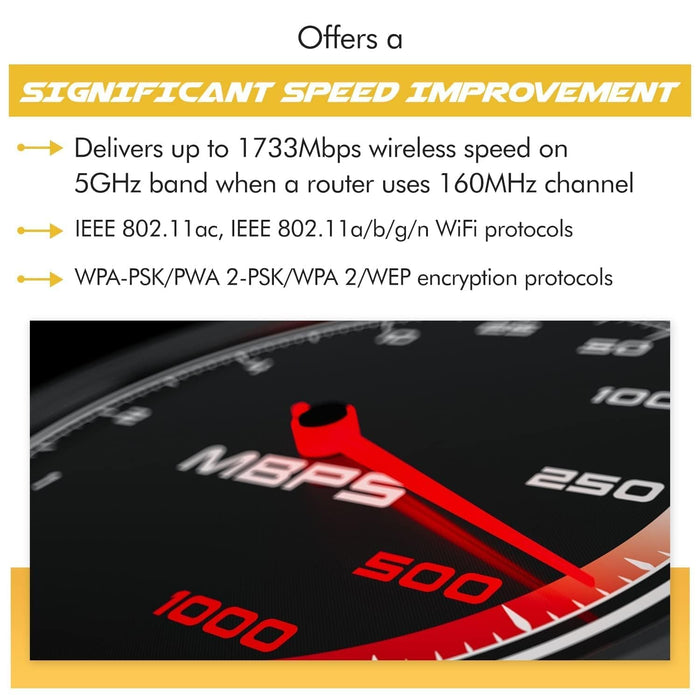 AC9260 Desktop-WLAN-Kit | PCIe x4 | 1,73 Gbit/s | Bluetooth 5.1-Unterstützung | Wi-Fi 5 Wireless-AC Nein vPro 9260NGW