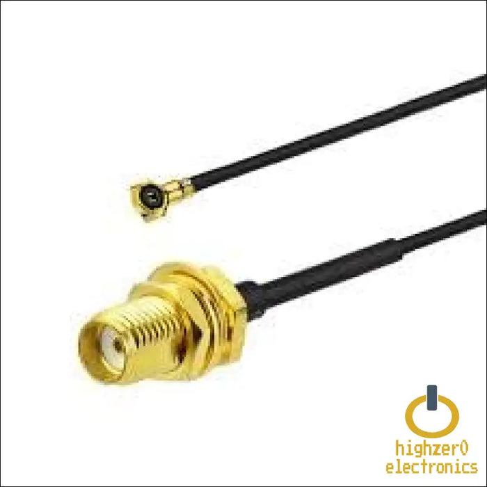 2pcs Radio Frequency Coax Cable Compatible with Mhf4 to Sma Female Connector Ufl for Ipex Rf Adapter