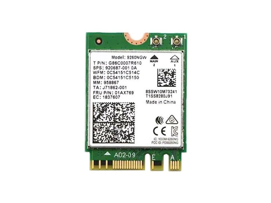 Actualización AC9260 a Wi-Fi 5 Wireless-AC | 1,73 Gbps | Soporte Bluetooth 5.1 | PCIe M.2 | Sin vPro 9260NGW