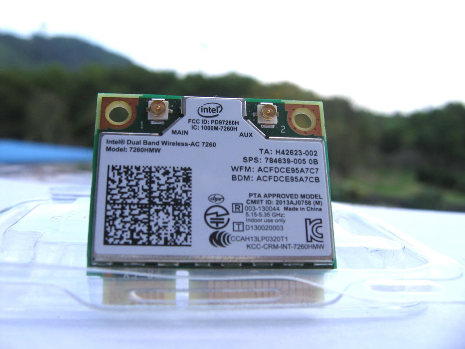 Intel WiFi Wireless-AC 7260 H/T Dual Band 2x2 AC+Bluetooth HMC Network 7260HMW
