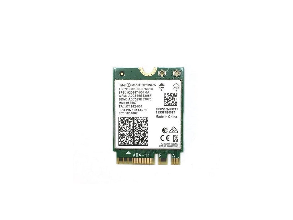 Intel Wireless-Ac 9260, 2230, 2X2 Ac+Bt, Gigabit, kein Vpro