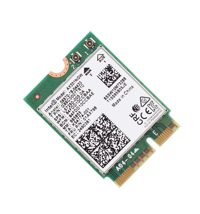 WiFi 6 Adapter for Intel AX201 | Dual Band Up to 2.4 Gbps | CNVio2 M.2 | Bluetooth 5.2 Support | Requires Intel 10th Gen and Above CPUs, Windows 10 & 11, Linux | AX201NGW