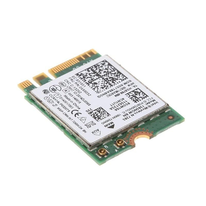 Legacy M.2 Wi-Fi Adapter für Intel 7265 Wireless-AC | 867Mbps WiFi mit Bluetooth 4.0 | 2.4GHz & 5GHz Netzwerkkarte | 7265NGW Interner PC Wi-Fi Adapter