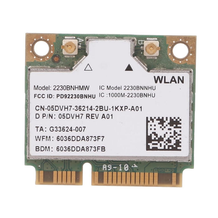 HighZer0 Electronics Wireless-N 2230 Half Mini PCIe Network Card | 300 Mbps with Bluetooth Support | HMC WLAN Replacement Part 2230BNH Wi-Fi Card 2230BNHMW