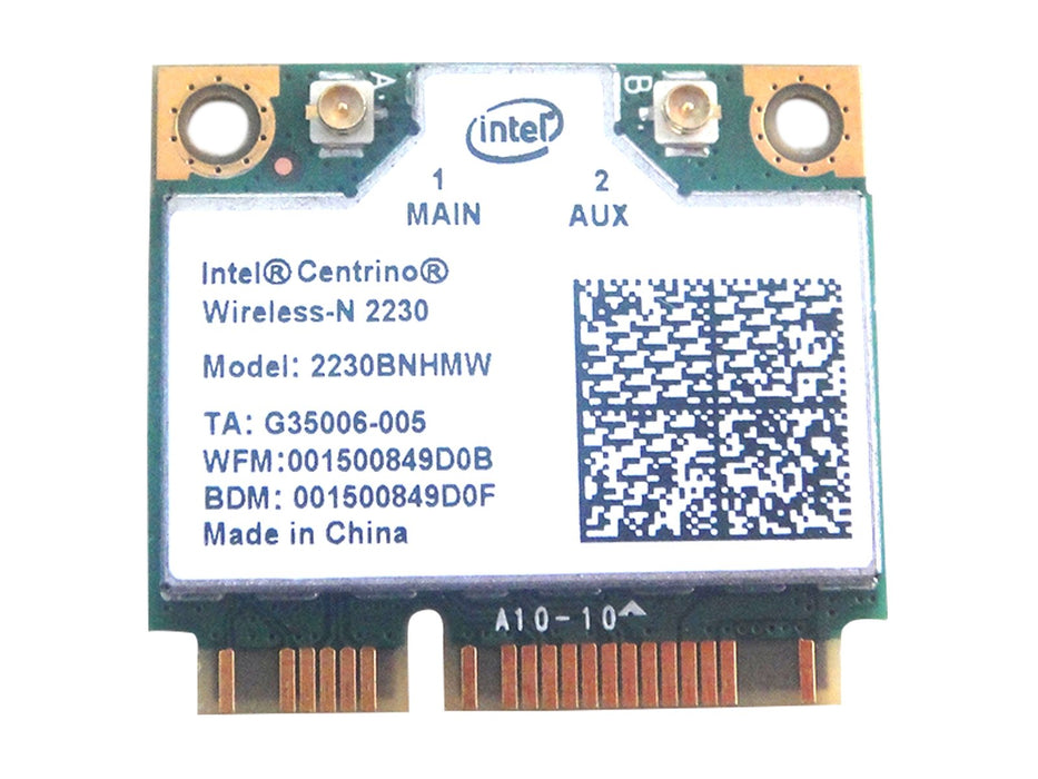 Intel 2230 2230bn_hmw Half Mini PCIe Wireless WLAN WiFi Karte Bluetooth Modul 802.11 B G N