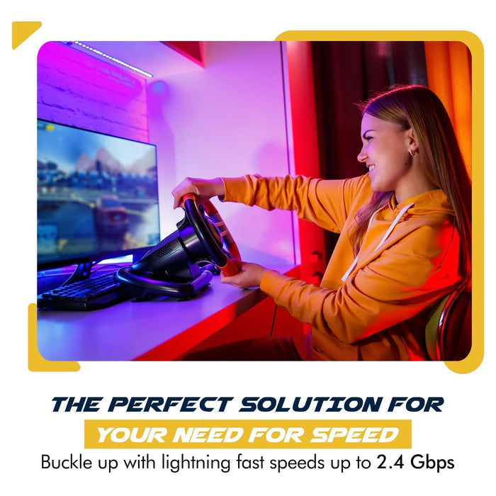 HighZer0 Electronics AX1675i Killer Series Upgraded WiFi 6E Adapter | Gaming WiFi Adapter | CNVio2 M.2 Wifi Card | 2.4 Gbps WiFi for PC | Bluetooth 5.3 Support | Requires Intel 11th+ Gen CPU
