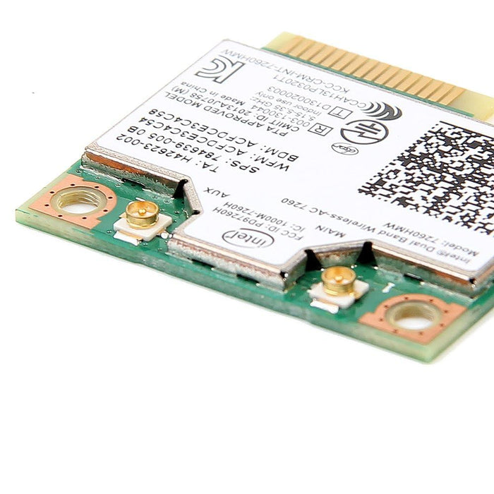 Intel Dual Band Wireless-AC 7260 WiFi Bluetooth Half-Mini-Karte