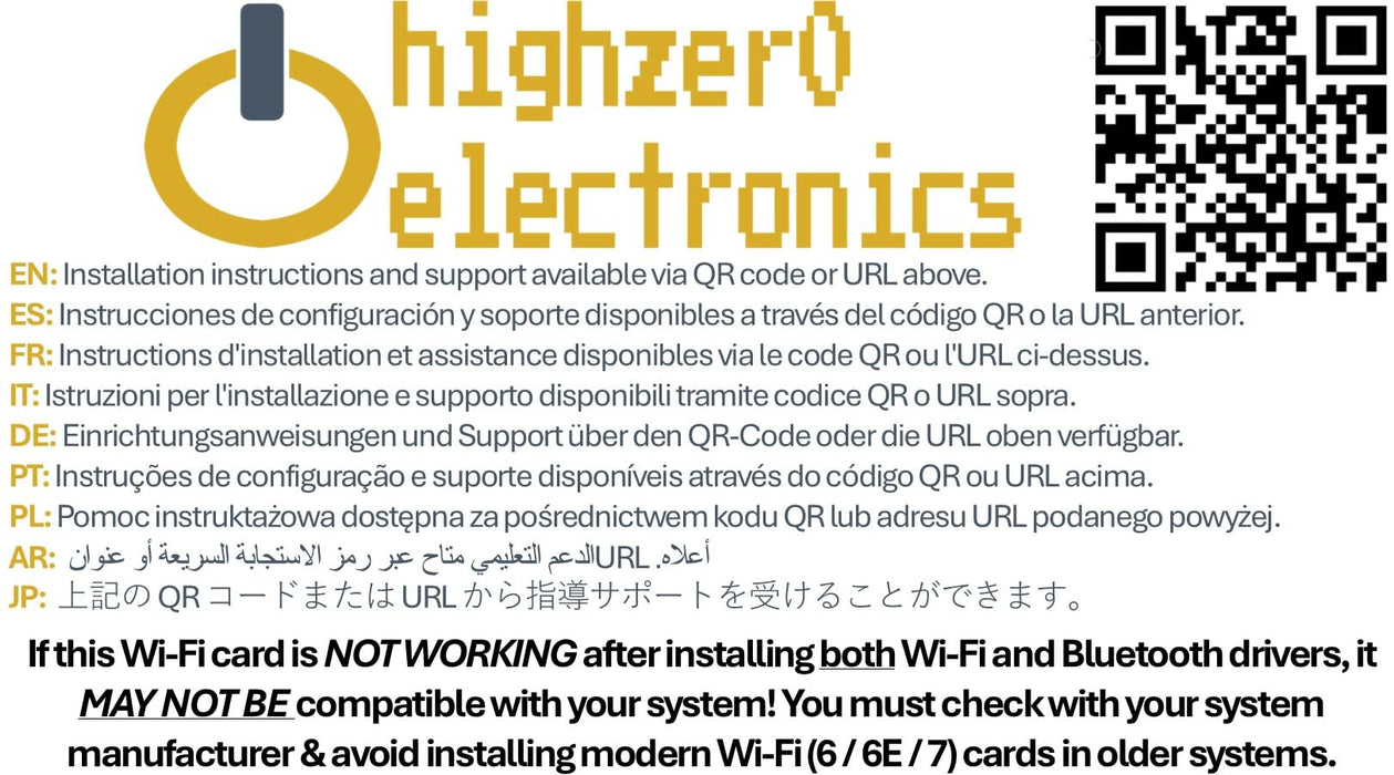 Legacy Mini-PCIe Wi-Fi Karte für Intel 9260 | Half Mini PCIe Netzwerkkarte | 1,73 Gbit mit Bluetooth 5.1 Unterstützung | HMC WLAN Ersatzteil 9260.HMWG Wi-Fi Karte 9260HMW