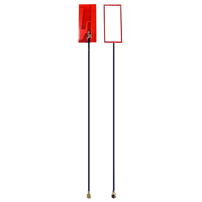 Set mit 2 x 40 cm (16 Zoll) Hochleistungsantenne für MHF4 (IPEX4) kompatible 2,4 GHz 5 GHz für WiFi 5- und 6-Adapter, Laptops, Notebooks und Desktops