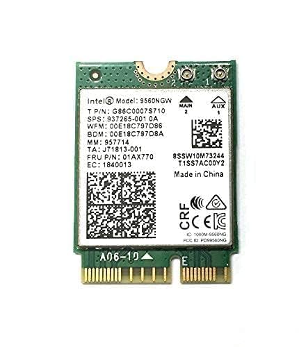 Legacy CNVio Wireless Adapter for Intel AC 9560 | Dual-Band WiFi 5 802.11ac | Up to 1.73 Gbps | Bluetooth 5.1 Compatible | Designed for 8th-9th Gen Intel CPUs | 9560NGW | No vPro