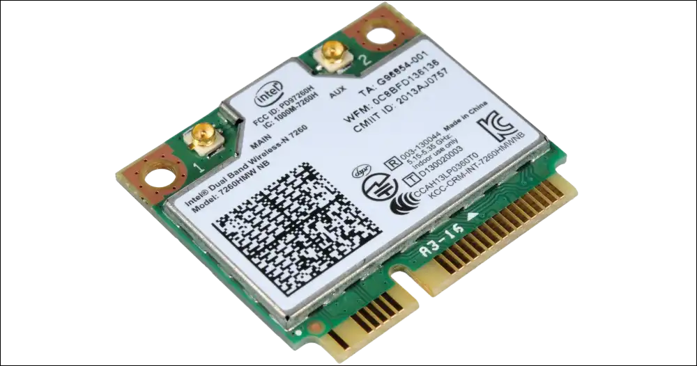 HIGHZER0 ELECTRONICS LEGACY WIFI 4 & 5 CARD MINI PCIE SLOT, NETWORK, INTEL SMART CONNECT MINI-PCIE WI-FI FOR CENTRINO 7260 | HALF | 300
