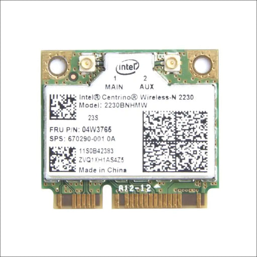 HIGHZER0 ELECTRONICS LEGACY WIFI 4 & 5 CARD MINI PCI EXPRESS, INTEL CENTRINO, BLUETOOTH 2230 4.0 2230BNHMW IEEE 802.11N WI-FI/BLUETOOTH