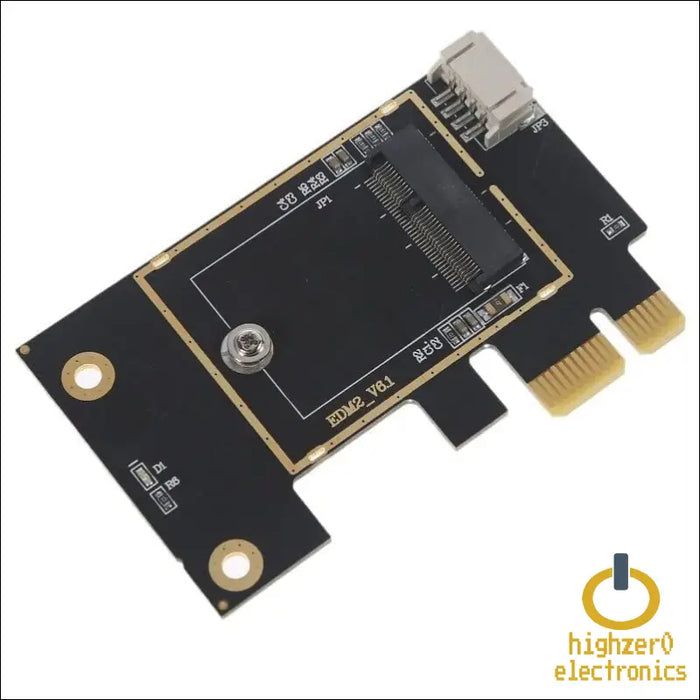 M.2 Ngff Wireless Card to Pci-e 1x Adapter Bluetooth-compatible Network to Wifi Wlan Converter Desktop for 8260